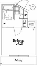 ベルエール代田の間取り