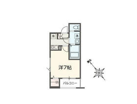 MELDIA大袋の間取り