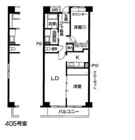 コンフォートKの間取り