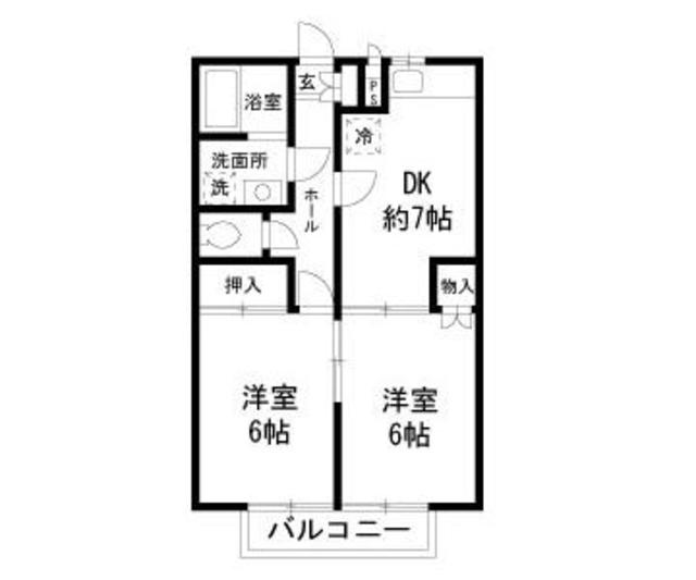 コスモヴィレッジの間取り