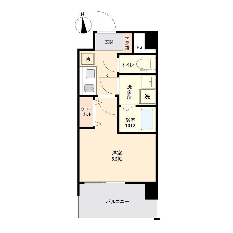 Live Casa 姪浜の間取り