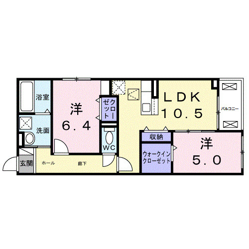 シャングリラの間取り