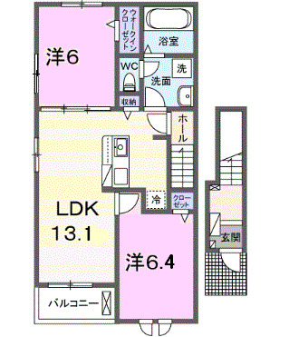 RICCOBENEの間取り