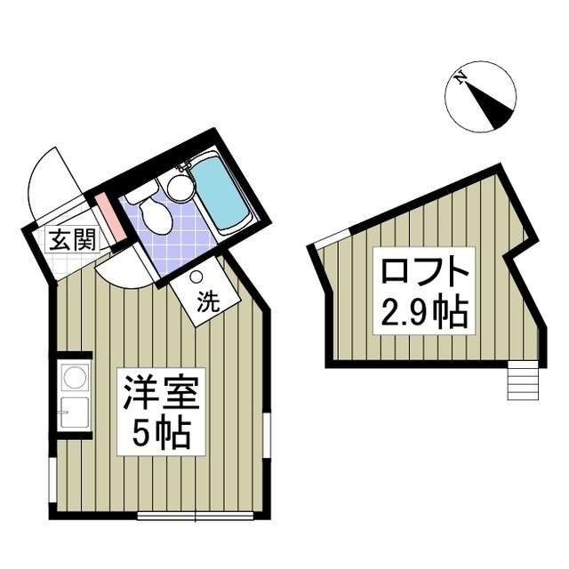 ユナイト文庫サンタ・バーバラの杜の間取り