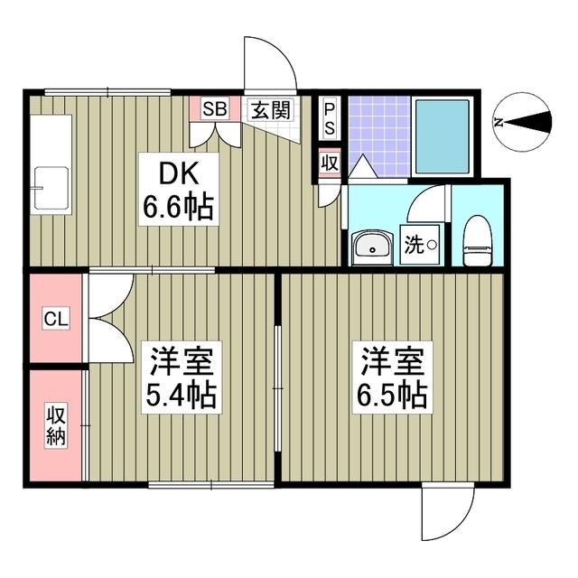 桜井マンションの間取り