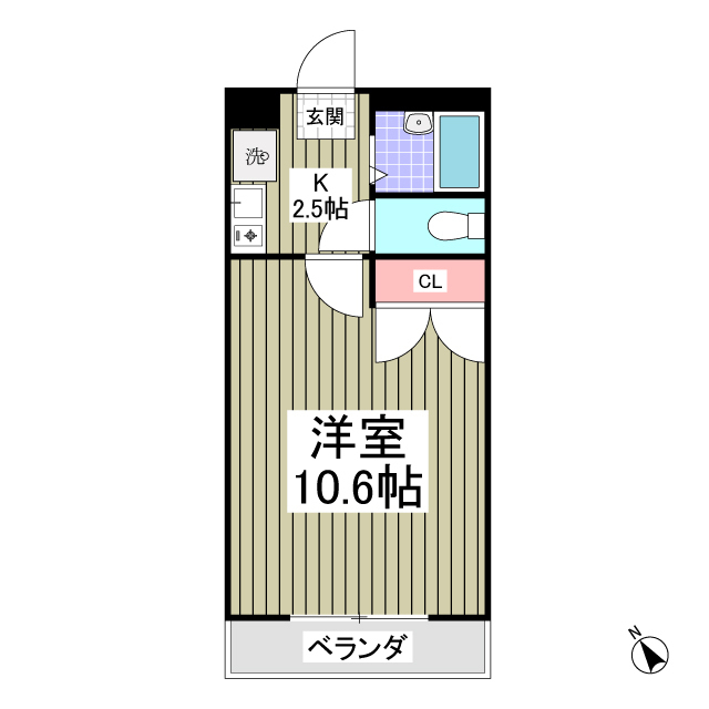 アークAの間取り