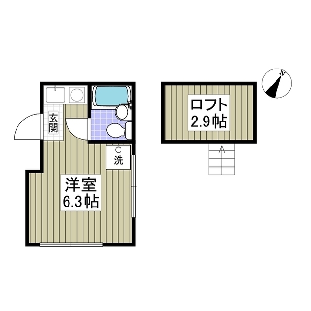セプトハイツの間取り