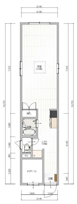 ベルスリーせたがやの間取り