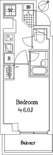 ラ・シード板橋若木の間取り