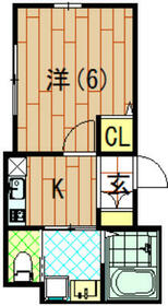 プランドール武蔵小杉の間取り