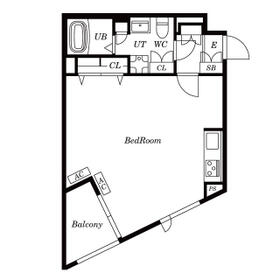 ランパール高輪の間取り