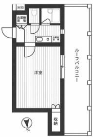 ルーブル三軒茶屋Ⅱの間取り