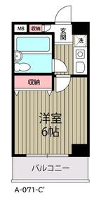 ローズガーデンA71番館(A-071)の間取り