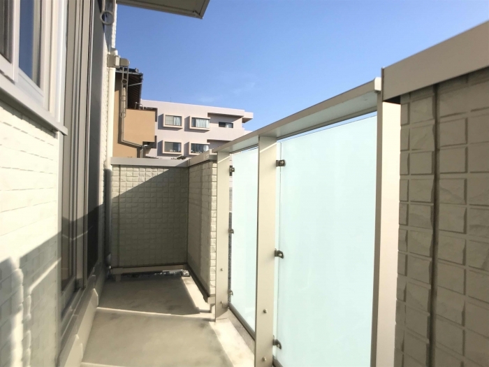 12/25 バルコニー