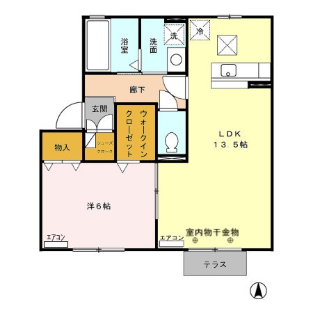 メイプルCの間取り