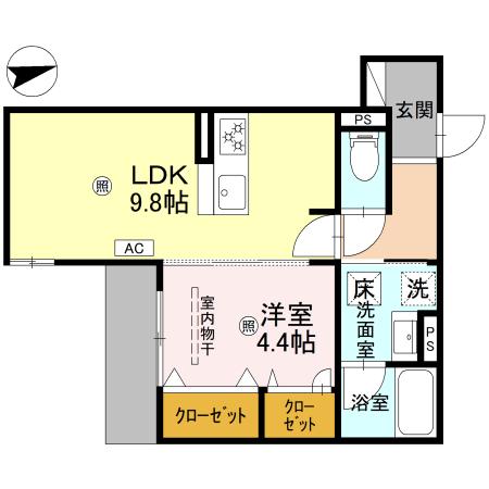 クレッシェンドⅥの間取り