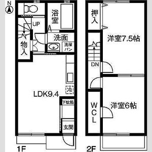 エポック榮生の間取り