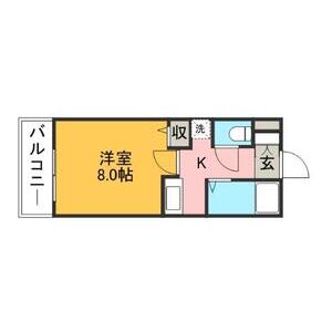 ダブルーンⅧ桜坂の間取り