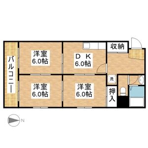 メゾン井川の間取り