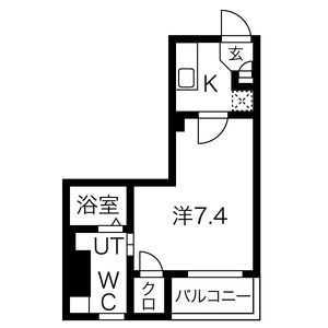 スパシエベレーザ綾瀬の間取り
