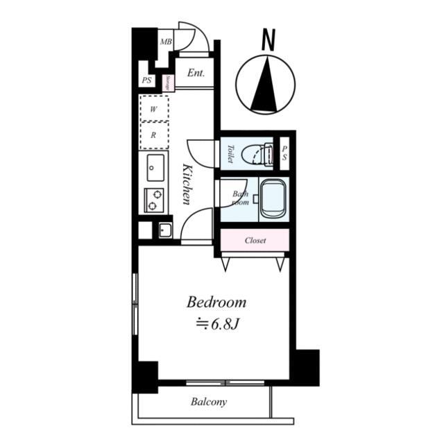 両国アムフラットⅡの間取り