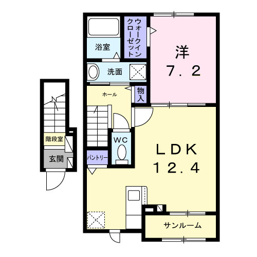 ルミナス光の間取り