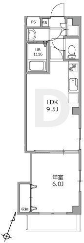 ブランノワールの間取り