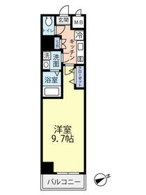 グランヴァン東中野Ⅲの間取り