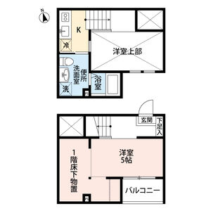 エクステンション K(エクステンションケー)の間取り