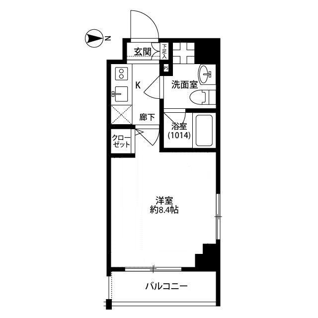 プレール・ドゥーク潮見の間取り