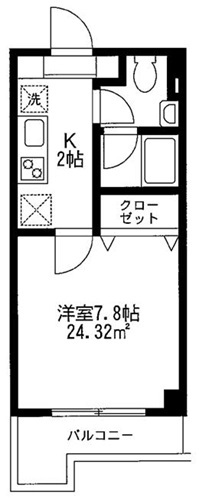 マーサ池上の間取り
