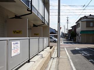 8/13 バルコニー