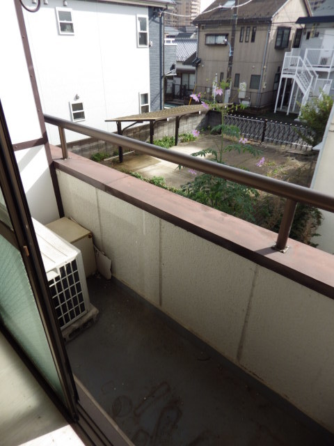 12/24 バルコニー