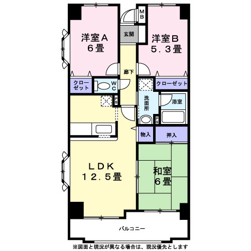 ハイム海神南の間取り