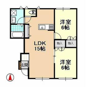 サザンコートの間取り