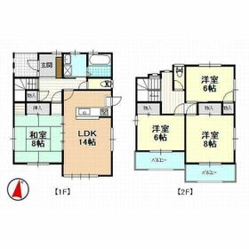 根洗町115-2一戸建の間取り