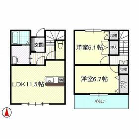 クオーレ(飯田町)の間取り