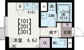 イクシオ東府中の間取り