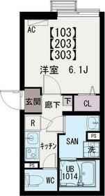 イクシオ東府中の間取り