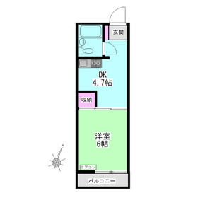 フライハイトの間取り