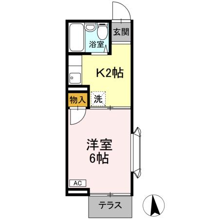 ブルミエ・ド・クレール Ⅱの間取り