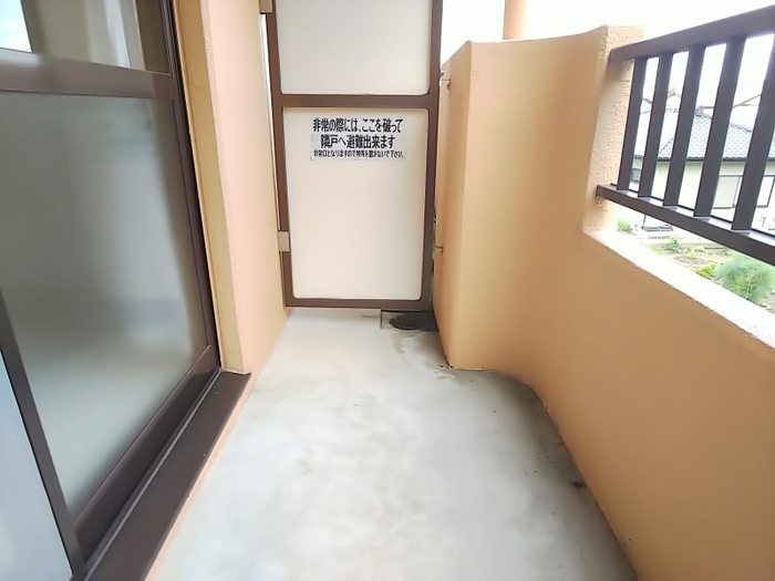 10/24 バルコニー