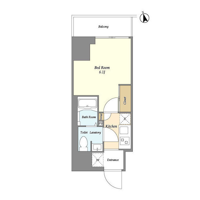 コンフォリア・リヴ川崎南幸町の間取り