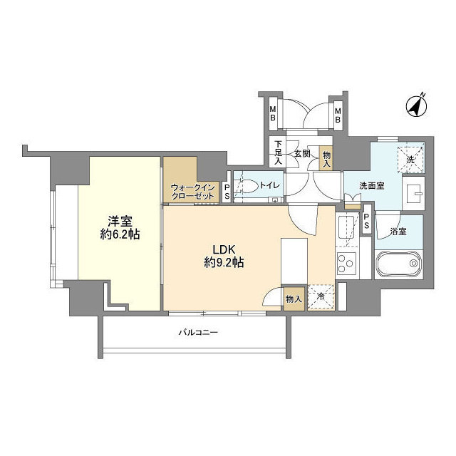 CONOE<一番町>の間取り