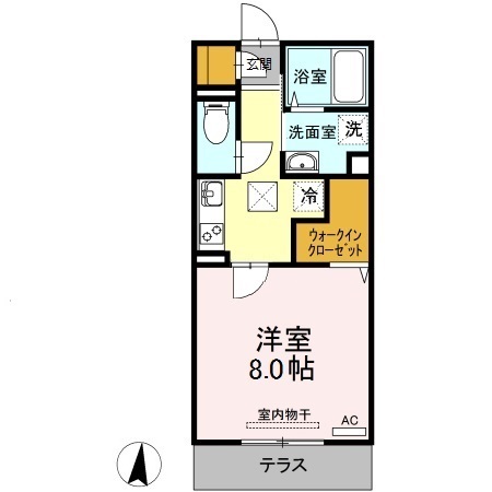 D-room ATAKAの間取り