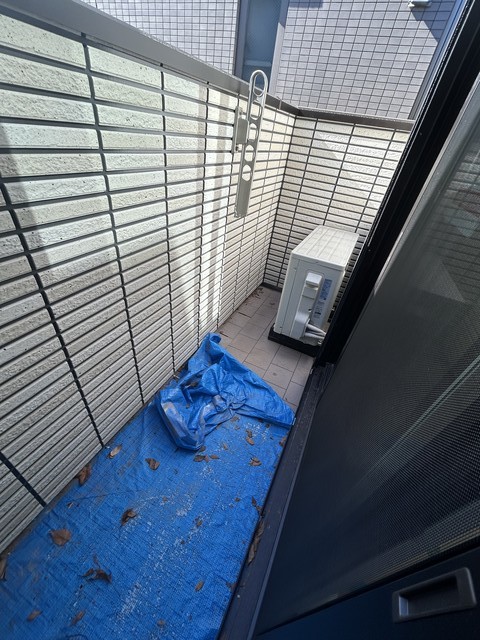 12/26 バルコニー