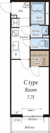 RASTA・Dの間取り