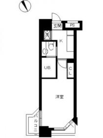 スカイコート新宿壱番館の間取り