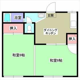 ベルジュールＡ・101号室の間取り