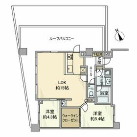 アールブラン西馬込DEUXの間取り